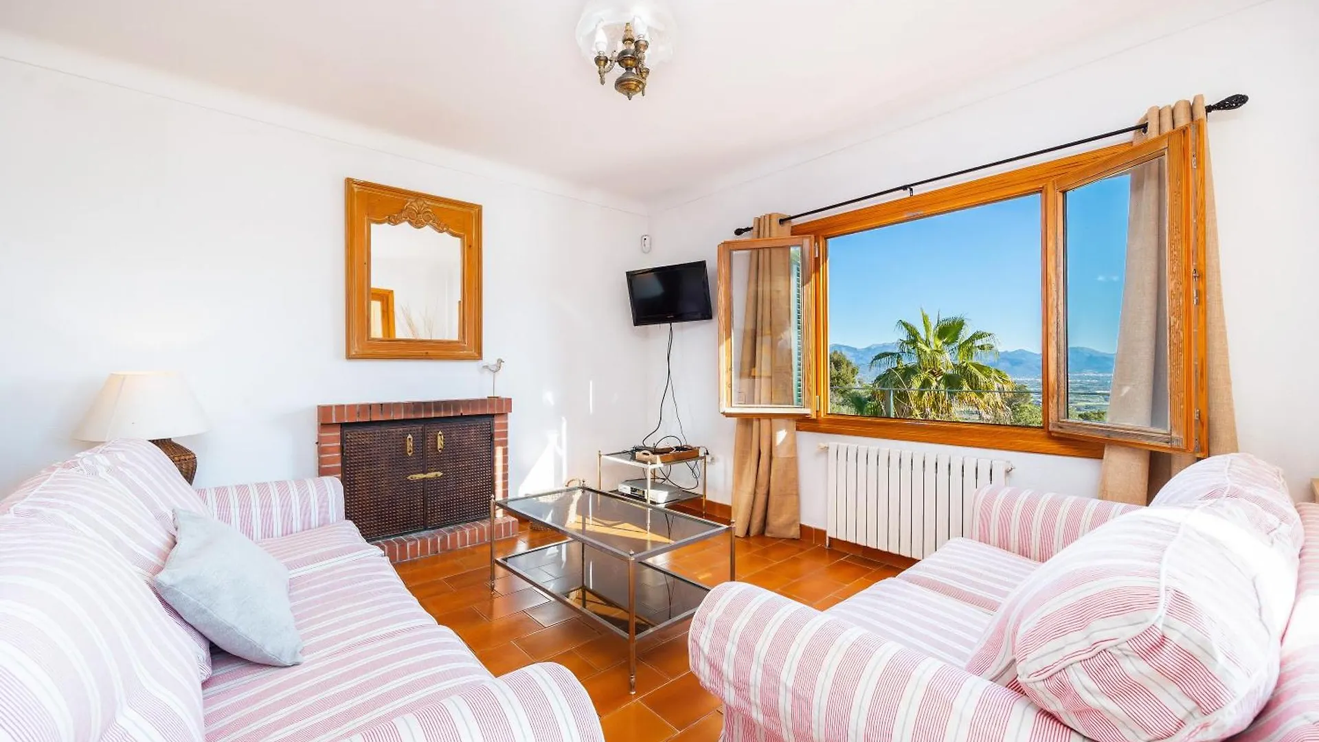 Es Puig De Ses Coves Villa Santa Eugenia Spanien